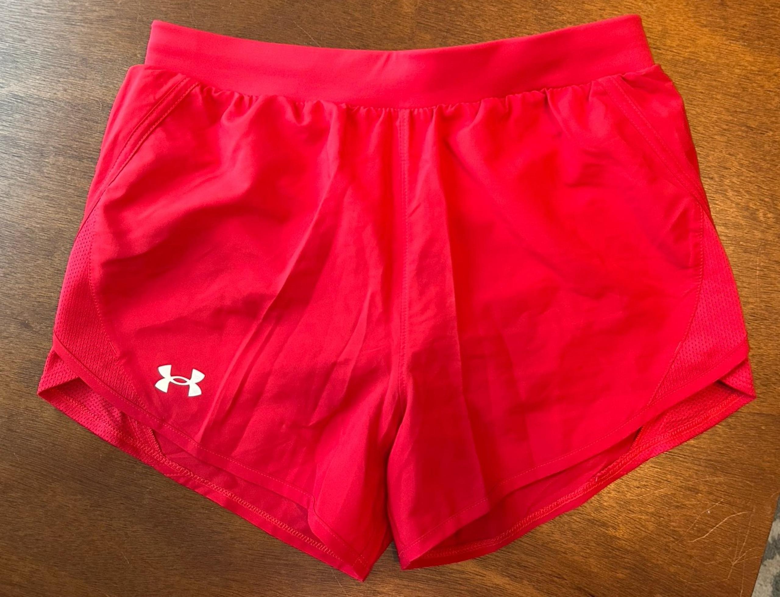 Women’s Under Armour Red Athletic Shorts XS