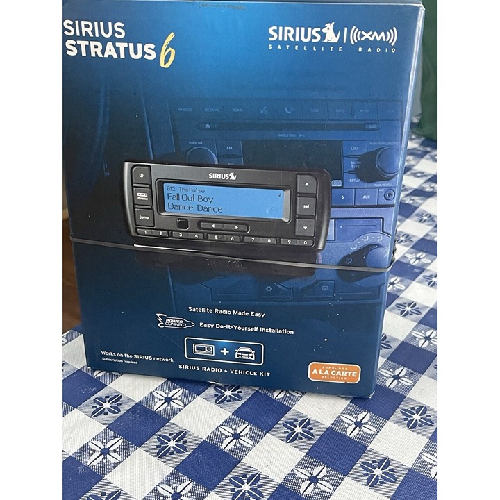 Sirius XM Stratus 6 Satellite Radio Kit (New Opened Box)