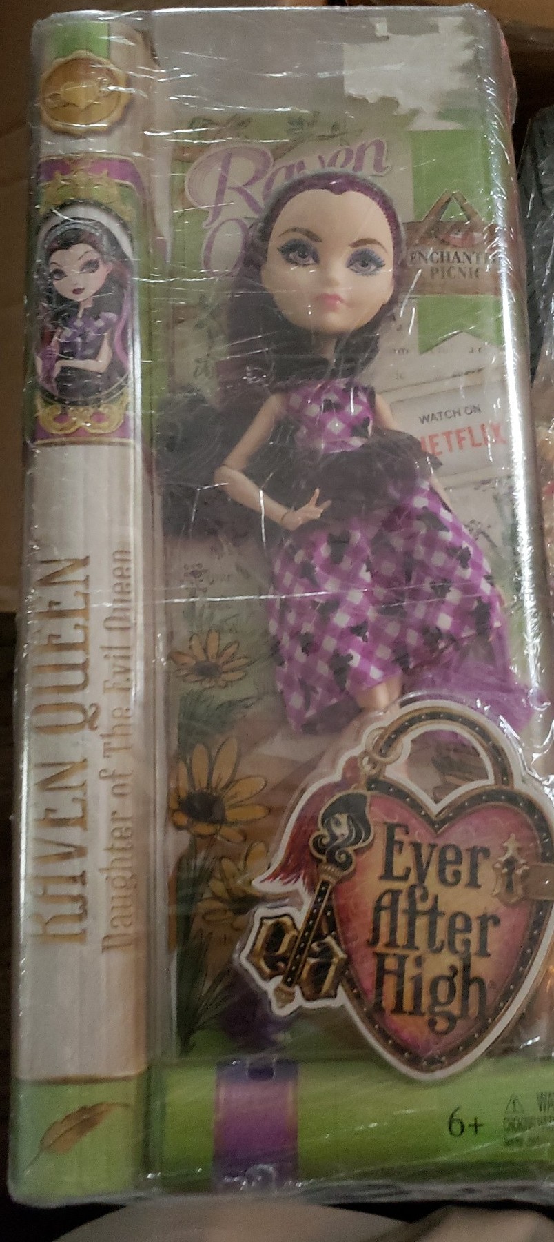 Ever After High Raven Queen Doll  Enchanted Netflix Series
