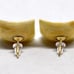 18-21K Natural Gold Nuggets Earrings