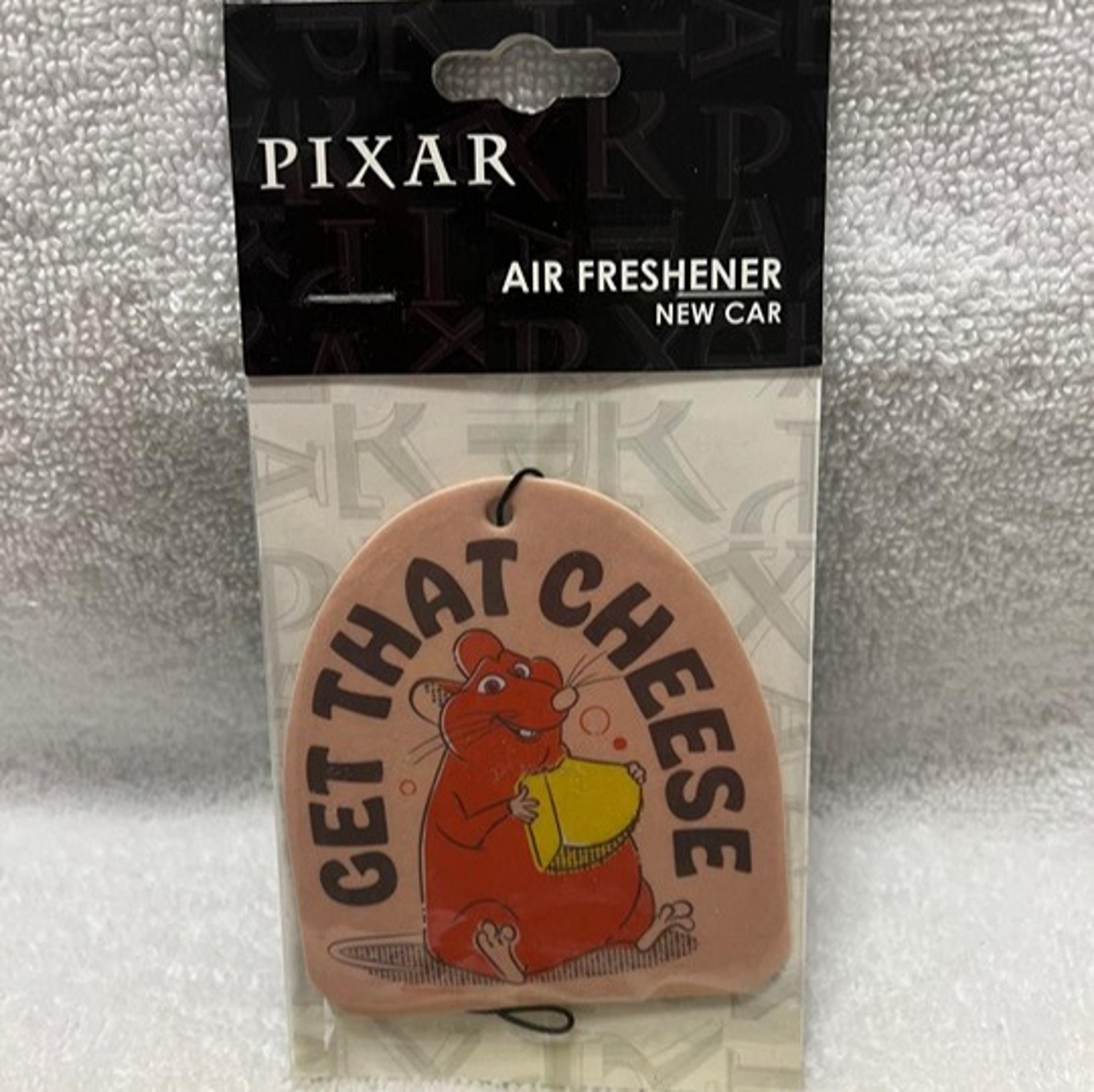 Disney Pixar Ratatouille Emile "Get That Cheese" New Car Scent Air Freshener