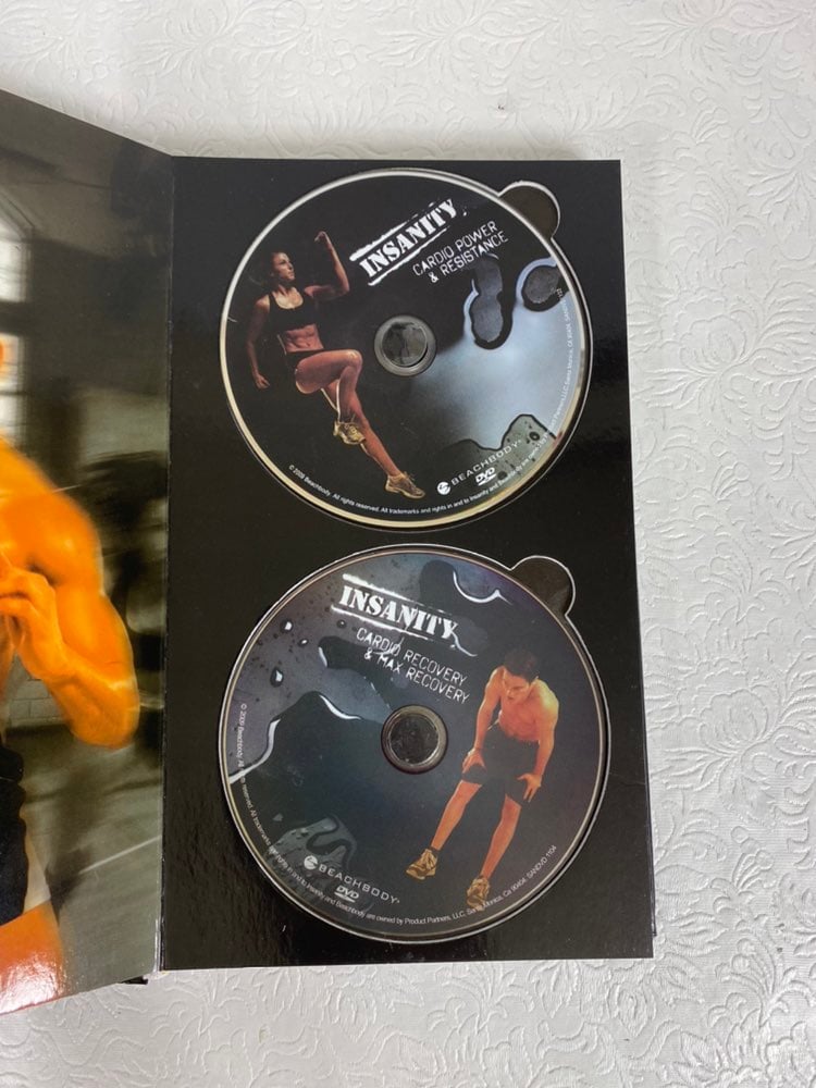 Insanity 10 DVD Disc set w/3Bonus CDs
