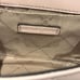 MICHAEL KORS SERENA SMALL FLAP CROSSBODY BAG QUILTED VEGAN LEATHER PINK