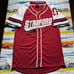 Vintage Stanford University Cardinals Baseball Jersey Colosseum Shirt / Adult Sm