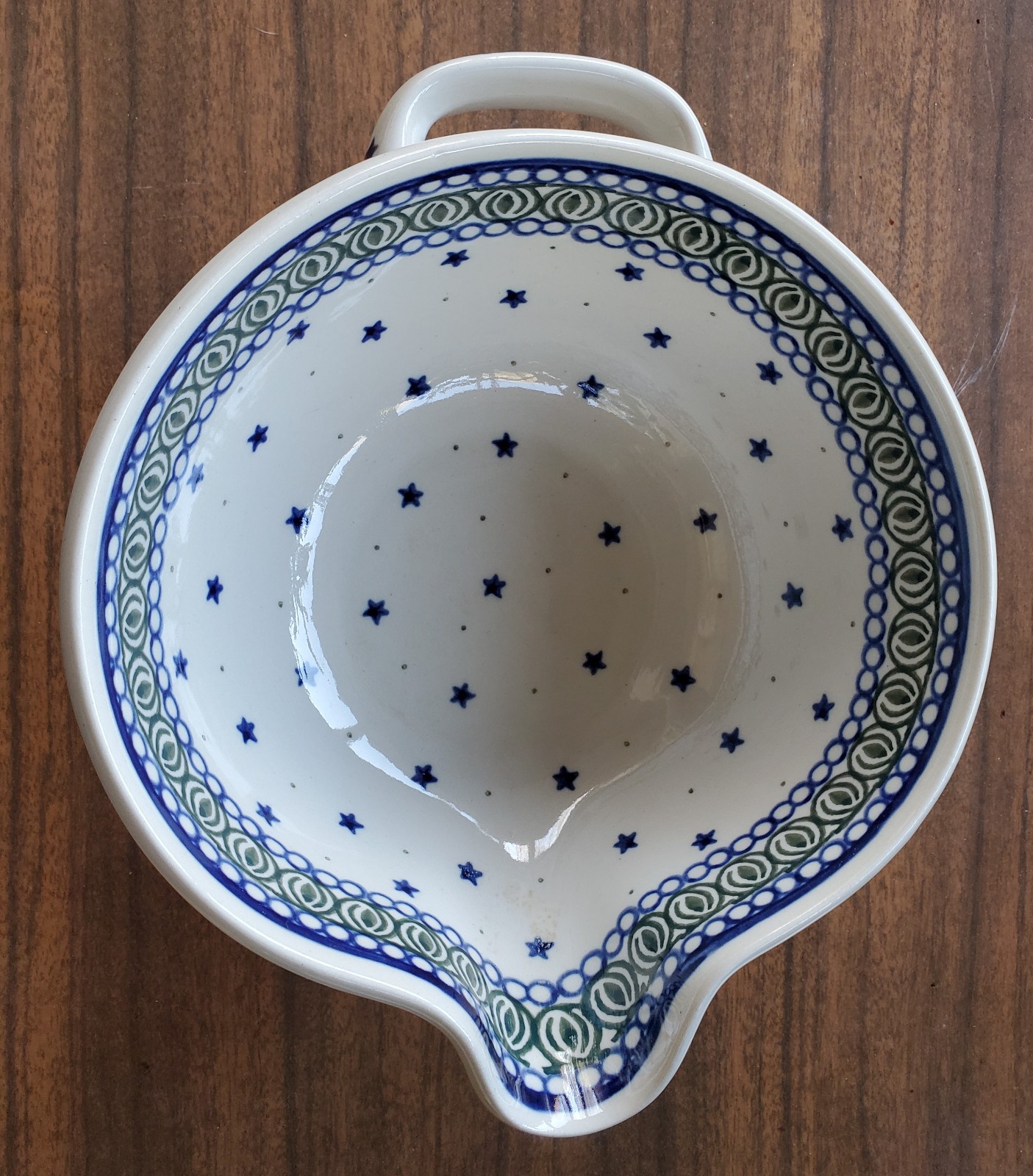 Polish Pottery Batter Bowl