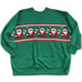 VINTAGE Ugly Christmas Sweater 16-Bit Santa