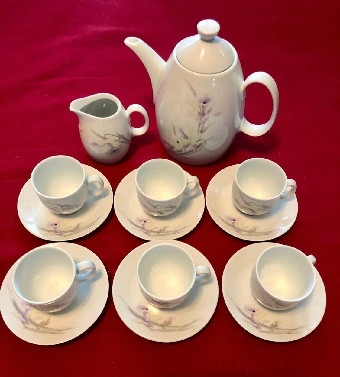 CP Design Floral Expresso or Tea set