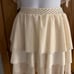 WEISSMAN UNICORN RHINESTONE FLUTTER SLEEVE IVORY SEQUIN DANCE COSTUME 15116 MC