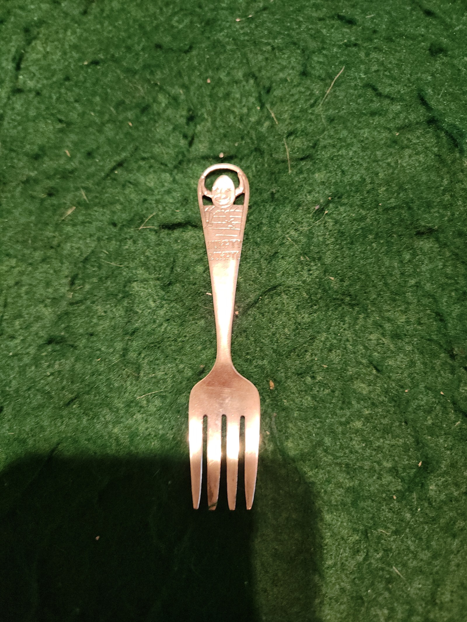 Vtg. Humpty Dumpty Sterling Silver Baby Fork