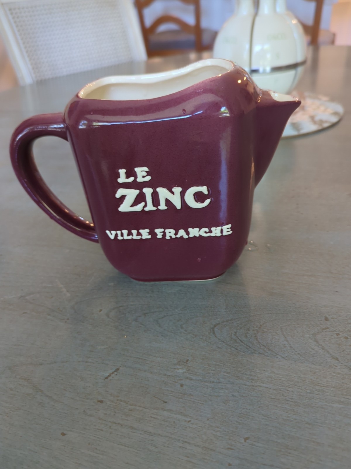 Le Zinc Ville Franche Pitcher by Restoration Hardware