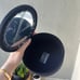 Dior Beaute Vanity Zip Round Cosmetic Makeup Mirror Case