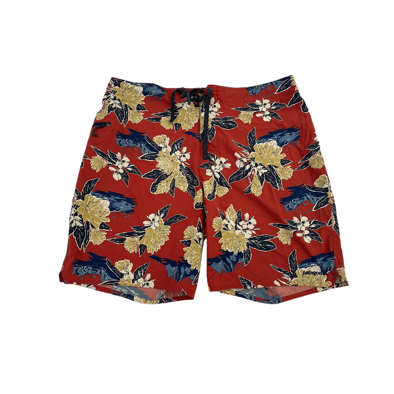 Patagonia Stretch Planing Hawaiian Floral Boardshorts Size 38 Shorts