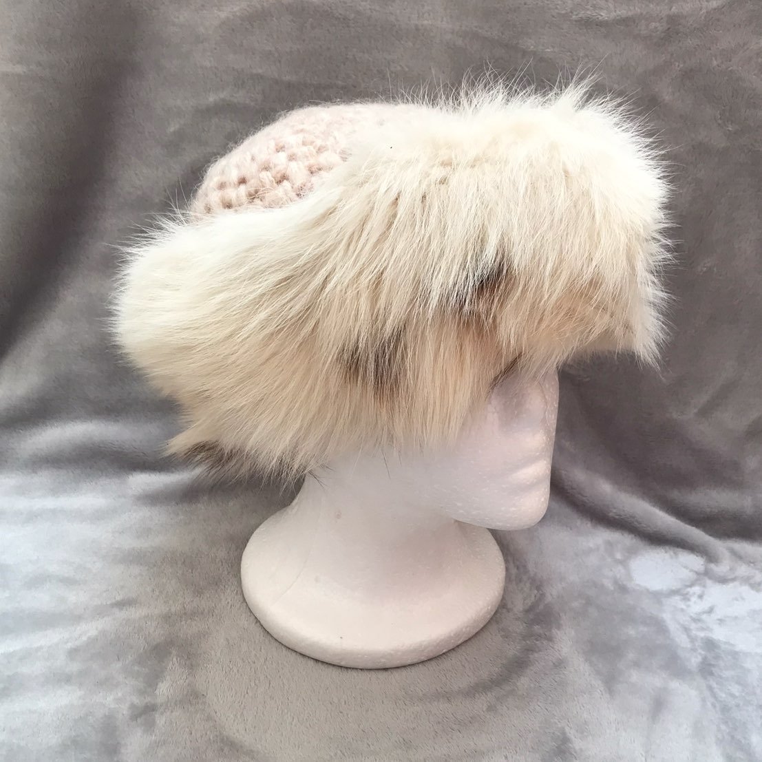 Vincent & Bill New York Fur Knit Hat