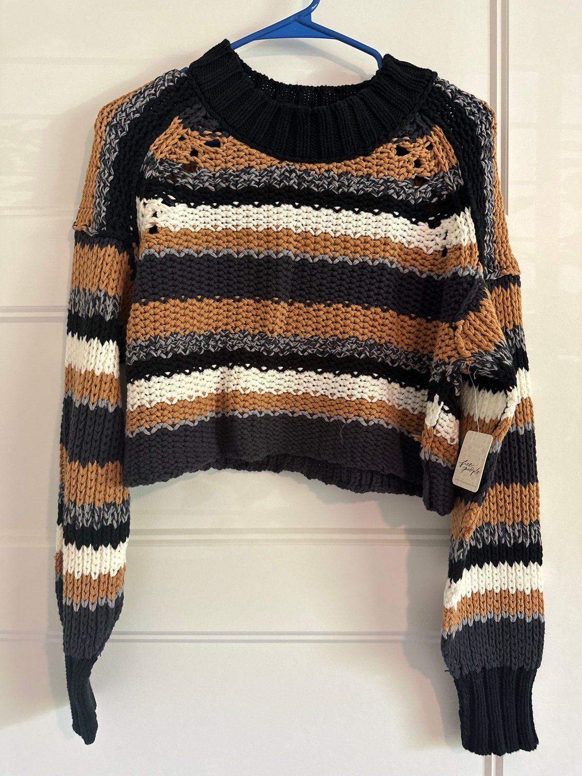 NWT Free People Cropped Sweater