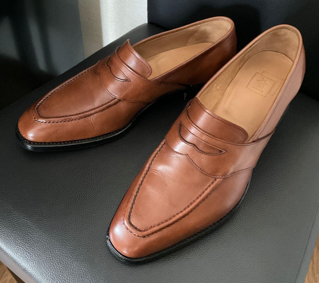 Sanyo Onitsuka Ryuya Square Loafer Oak 25.5cm 7 1/2 Made in Japan