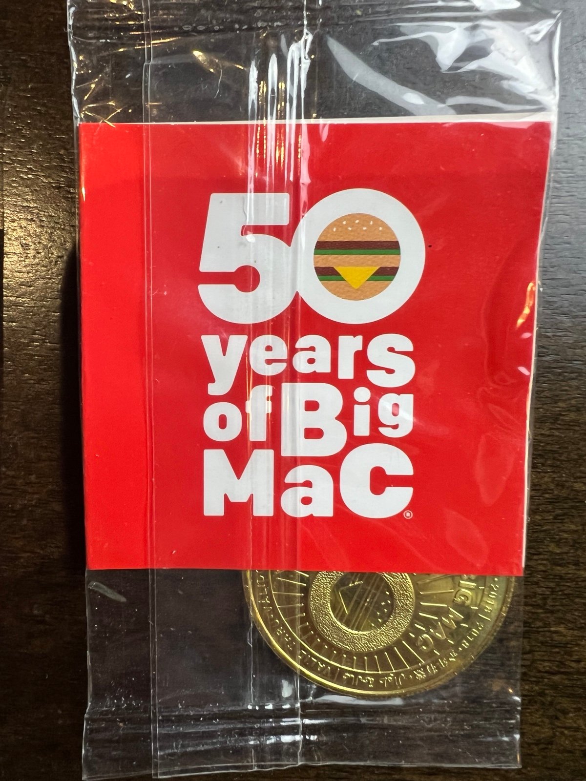 McDonald’s Big Mac coins