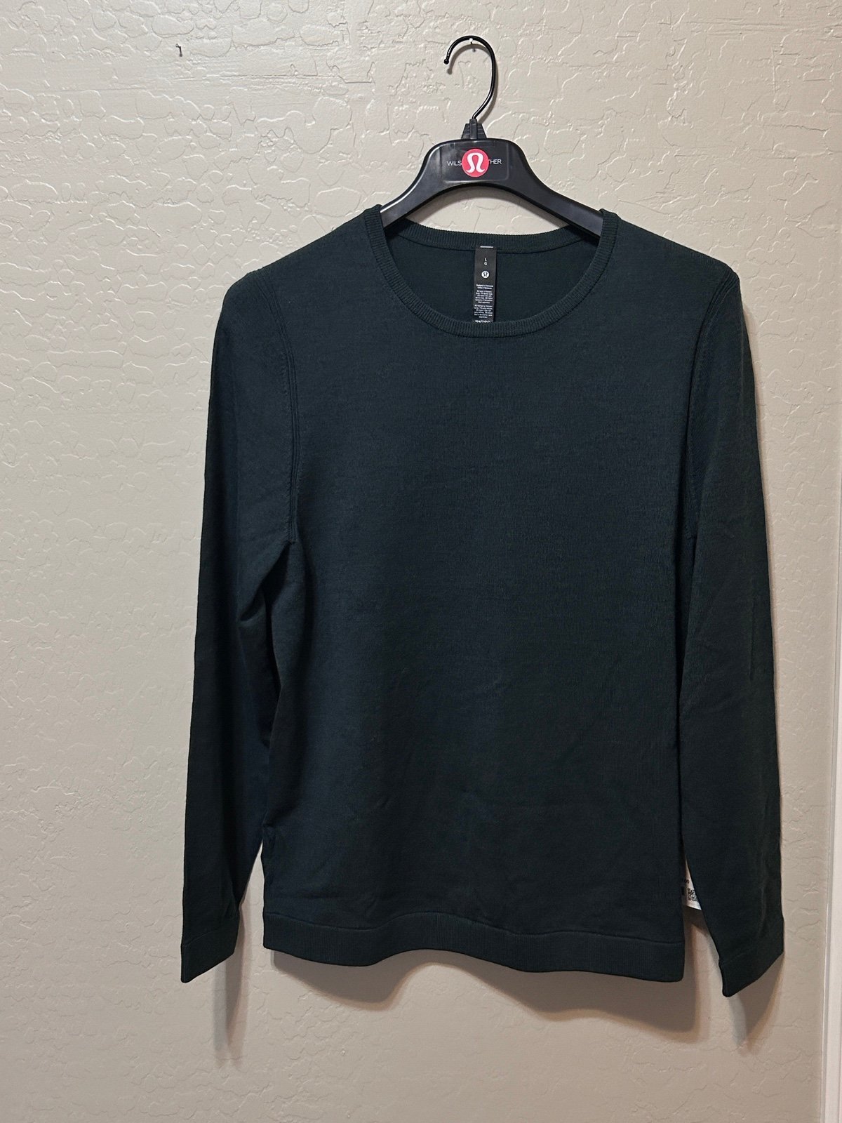NWT128 LULULEMON New Venture Crewneck Sweater - HTEH - Size XXL