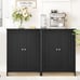 Bathroom Storage Cabinet with 2 Doors & 2 Shelves