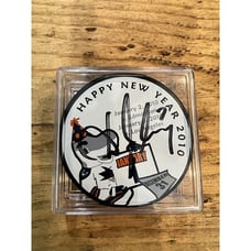 Douglas Murray Signed New Year 2010 San Jose Sharks NHL Hockey Puck W/ Case