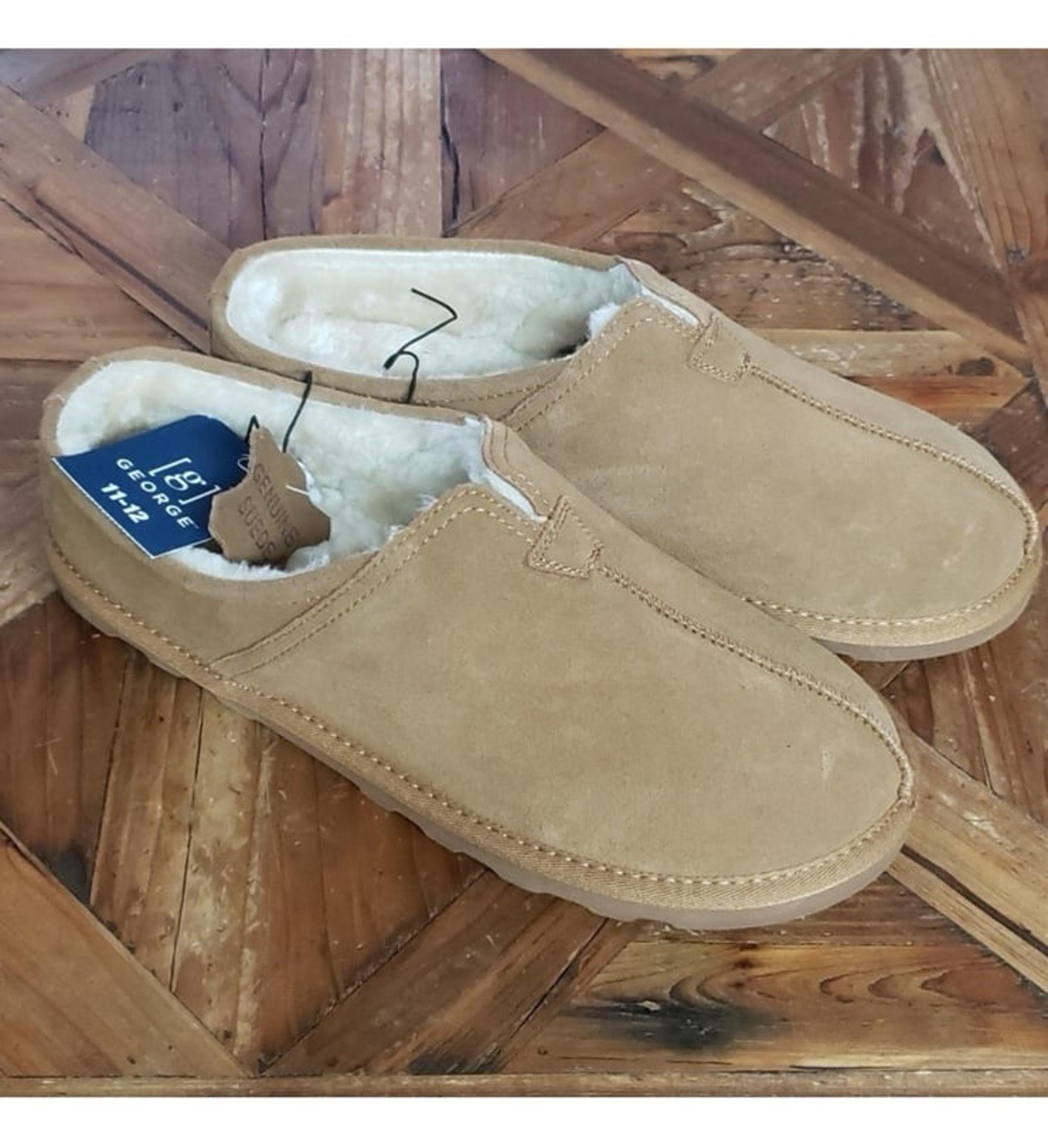 MEN'S George Slippers size 11-12