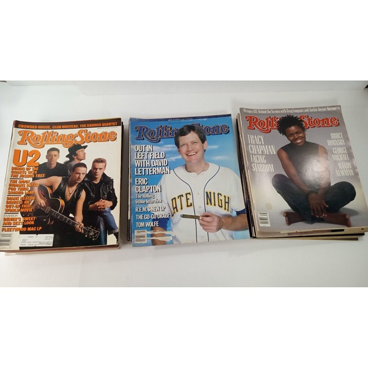 1980s Rolling Stone Magazine Lot Of 27 - 1985,87,88