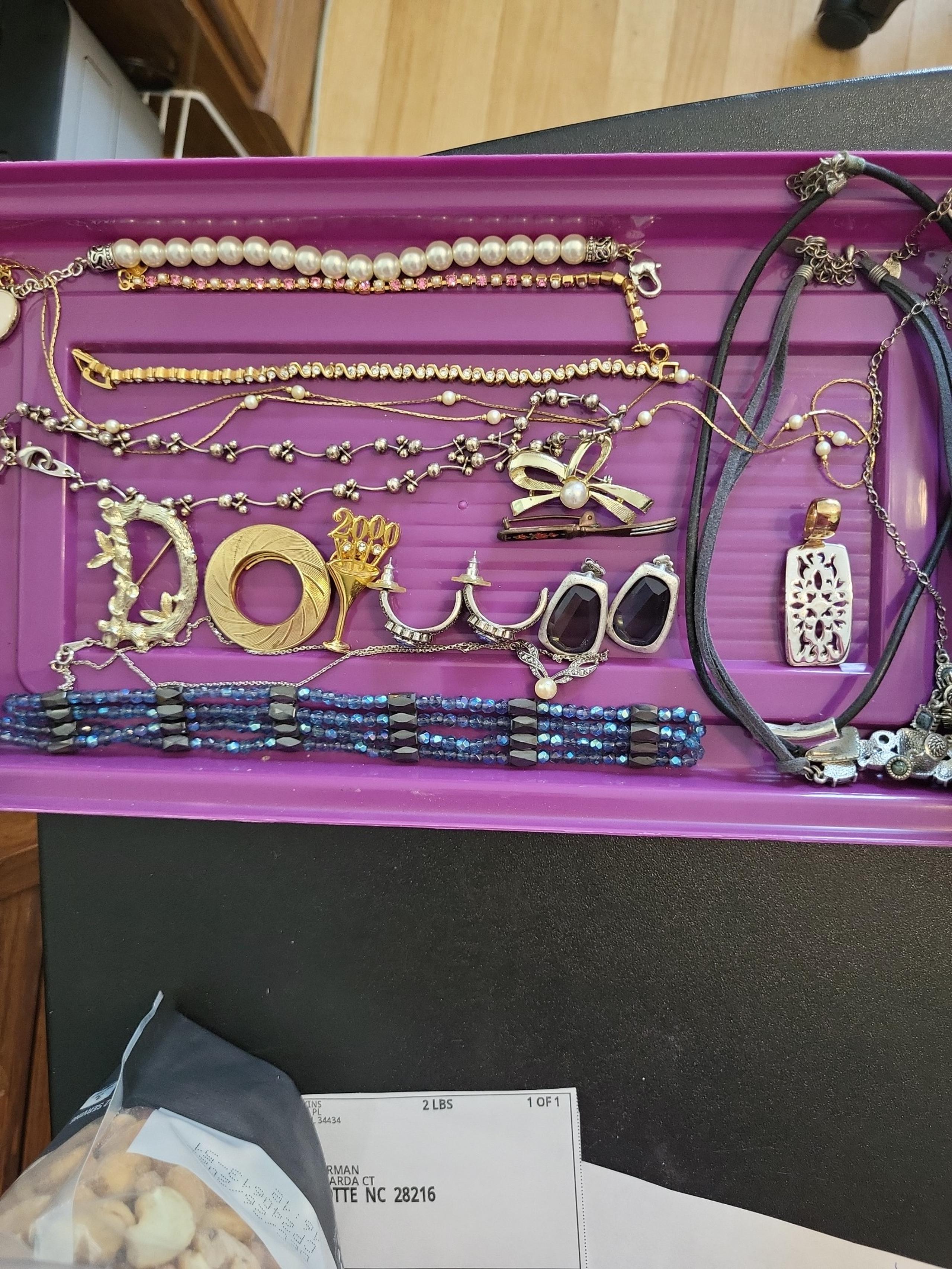 Jewelry Lot includes Lia Sophia, Premier Designs, Carolina Herrera & alot more!