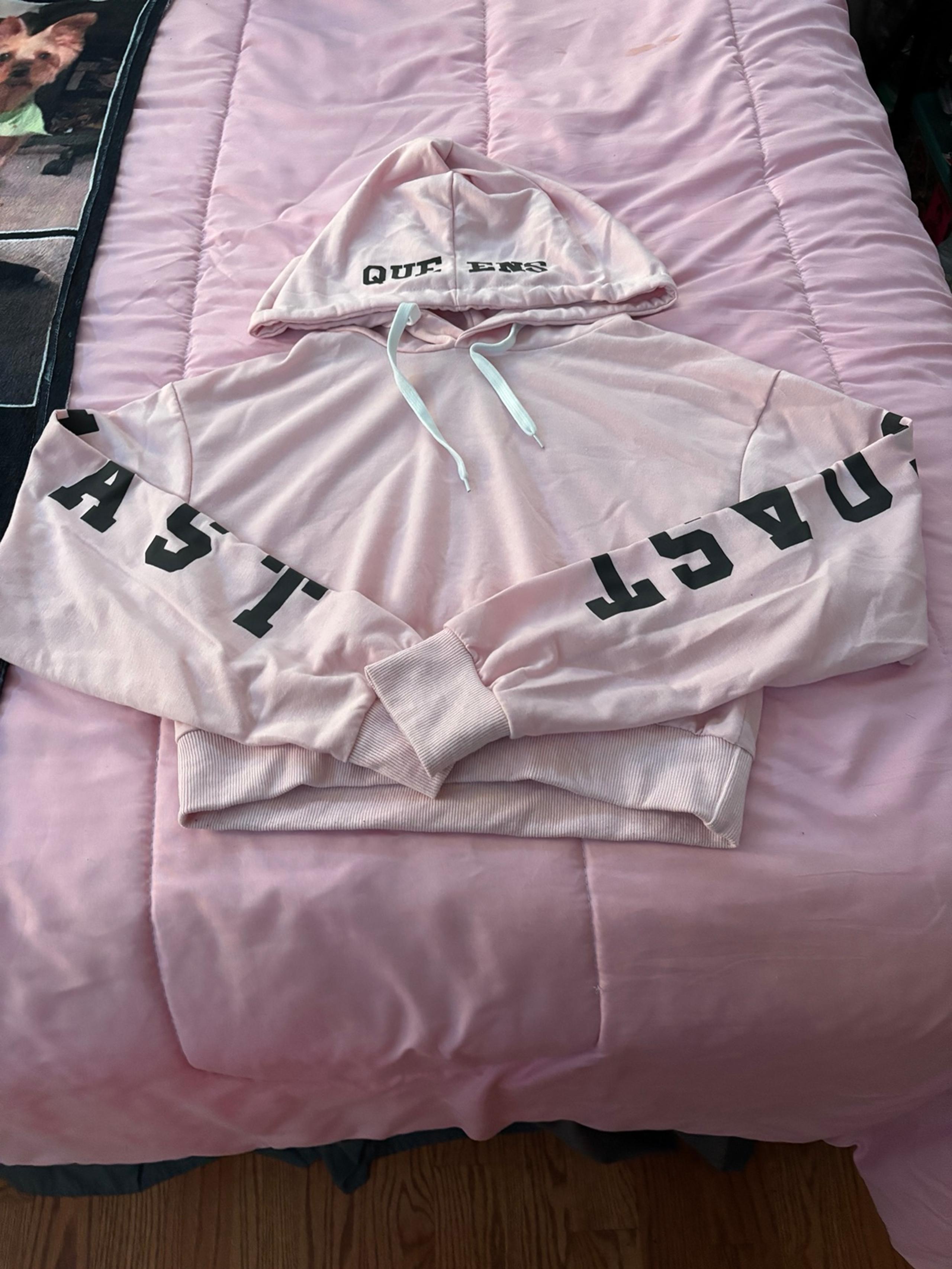 East coast cropped hoodie - SHEIN