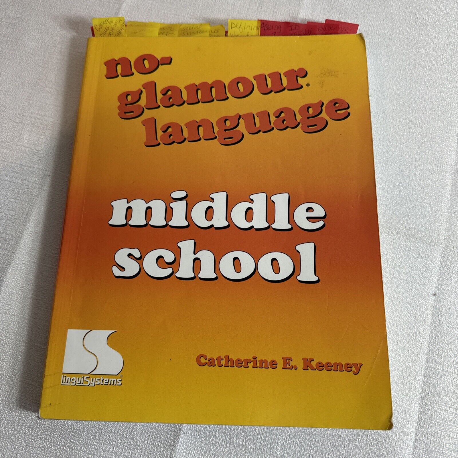 Speech Therapy and Language -No Glamour Language Middle School 2002