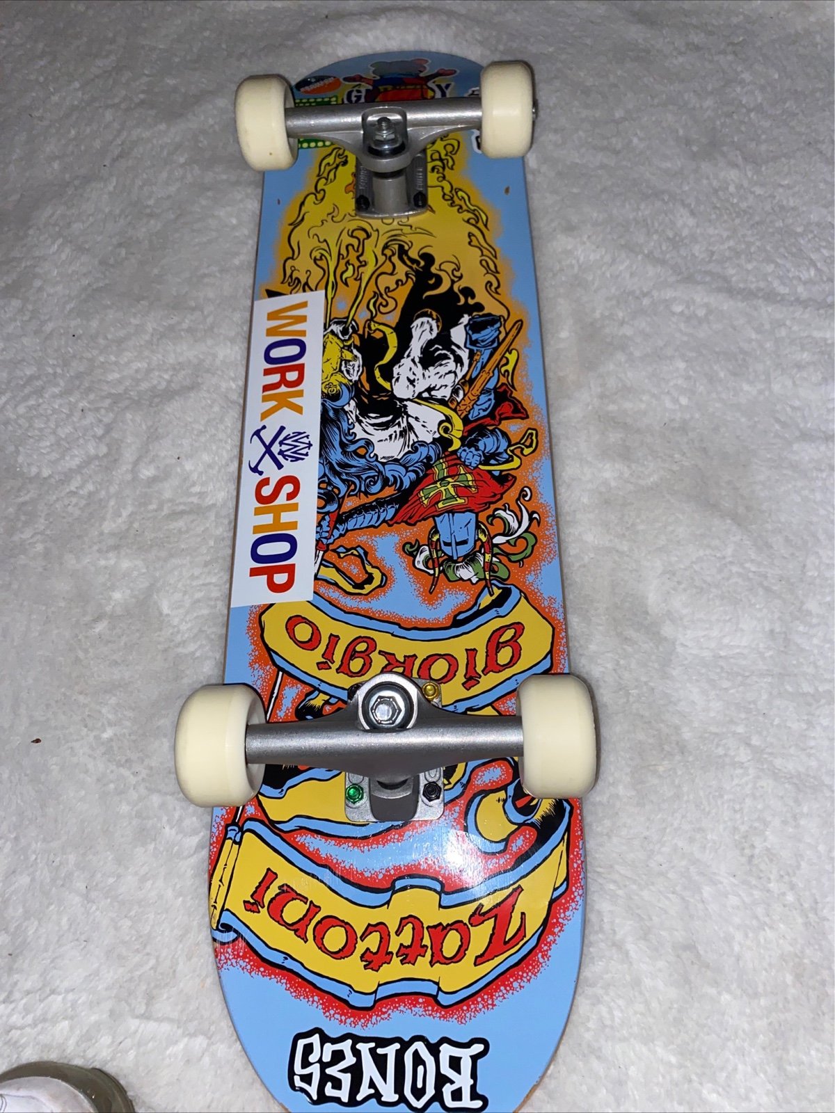 Skateboard with brand new parts