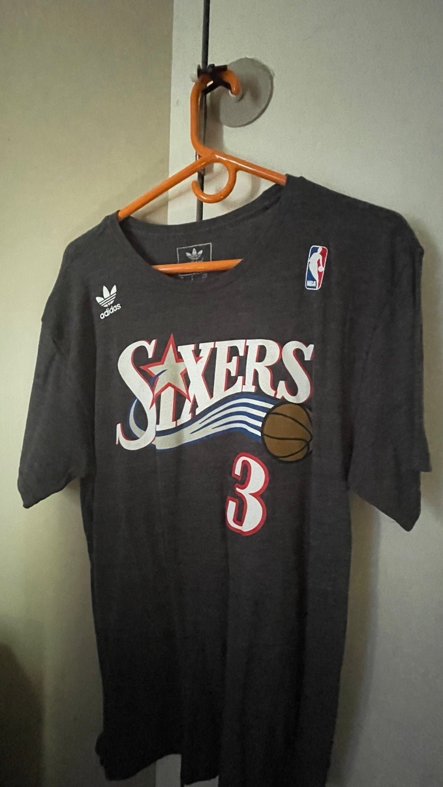 Sixers Adidas Allen Iverson