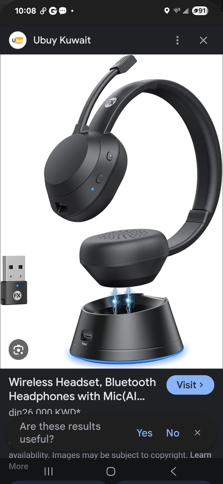 FX-HSD12 Wireless Headset