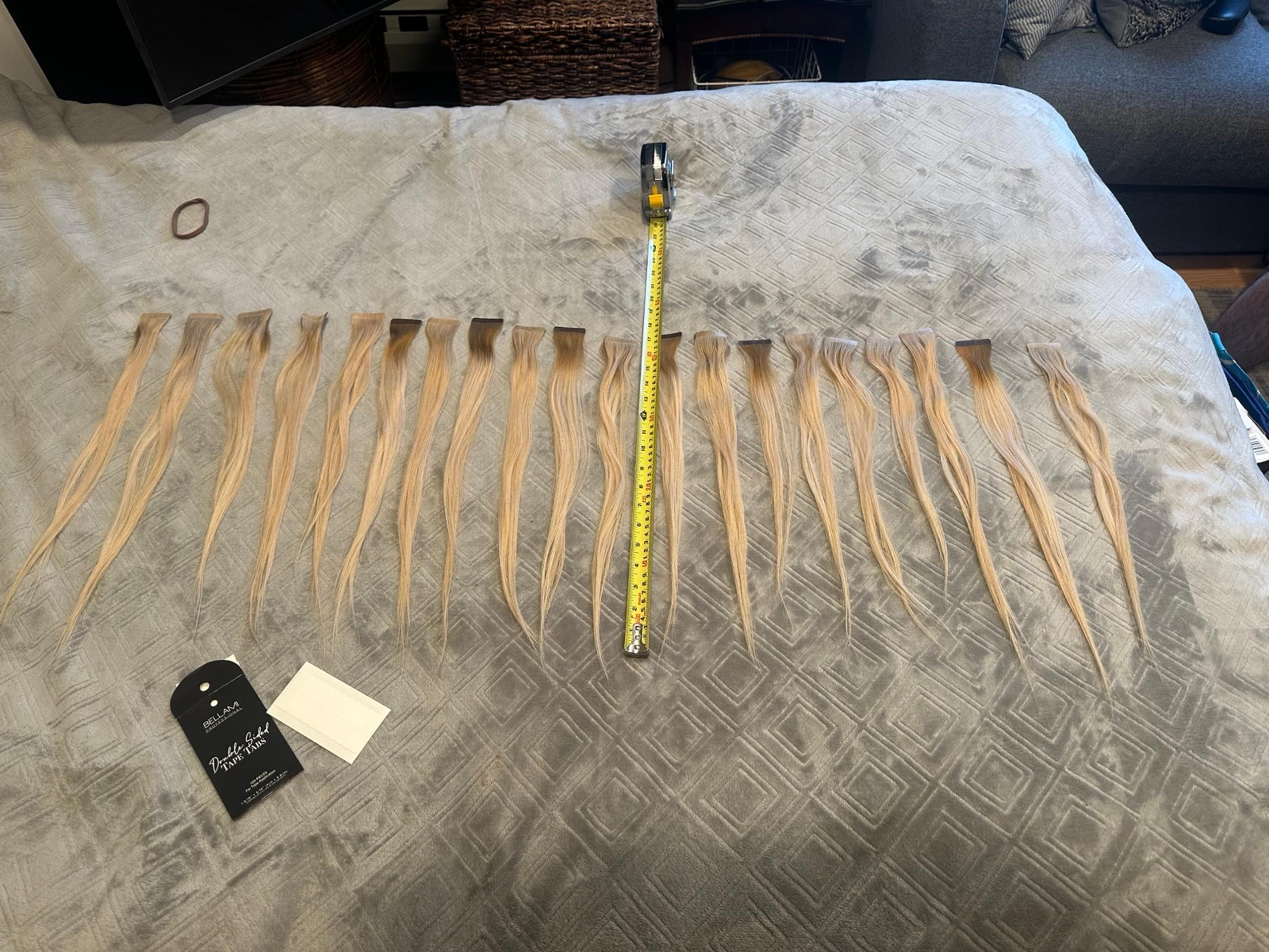 BELLAMI Natural Tape-in hair extensions.