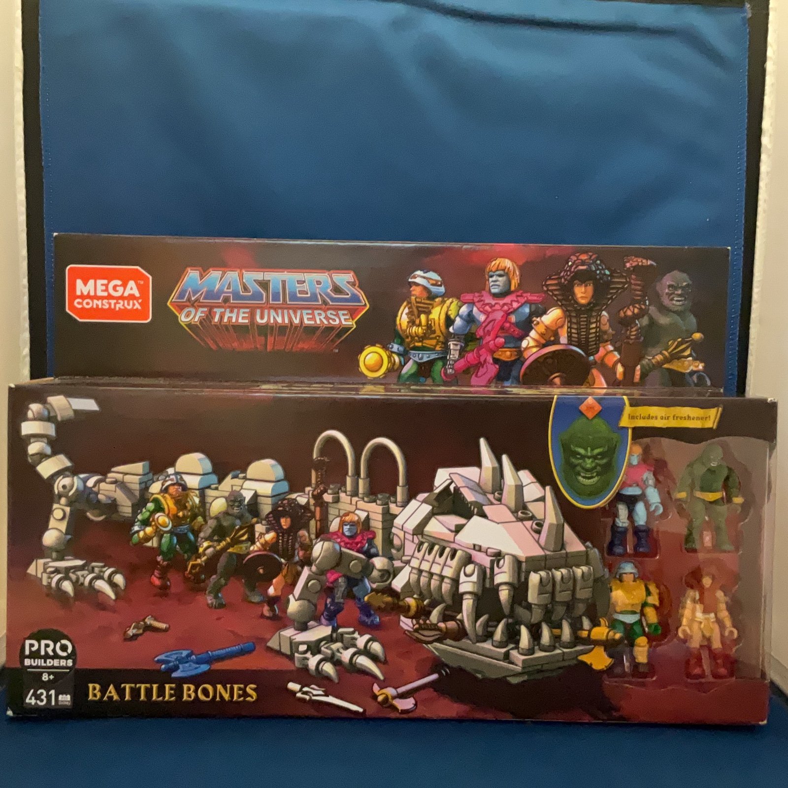 SDCC Mega Construx Masters of the Universe Battle Bones Set