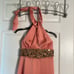 NWT Ramy Brook Norene halter maxi dress