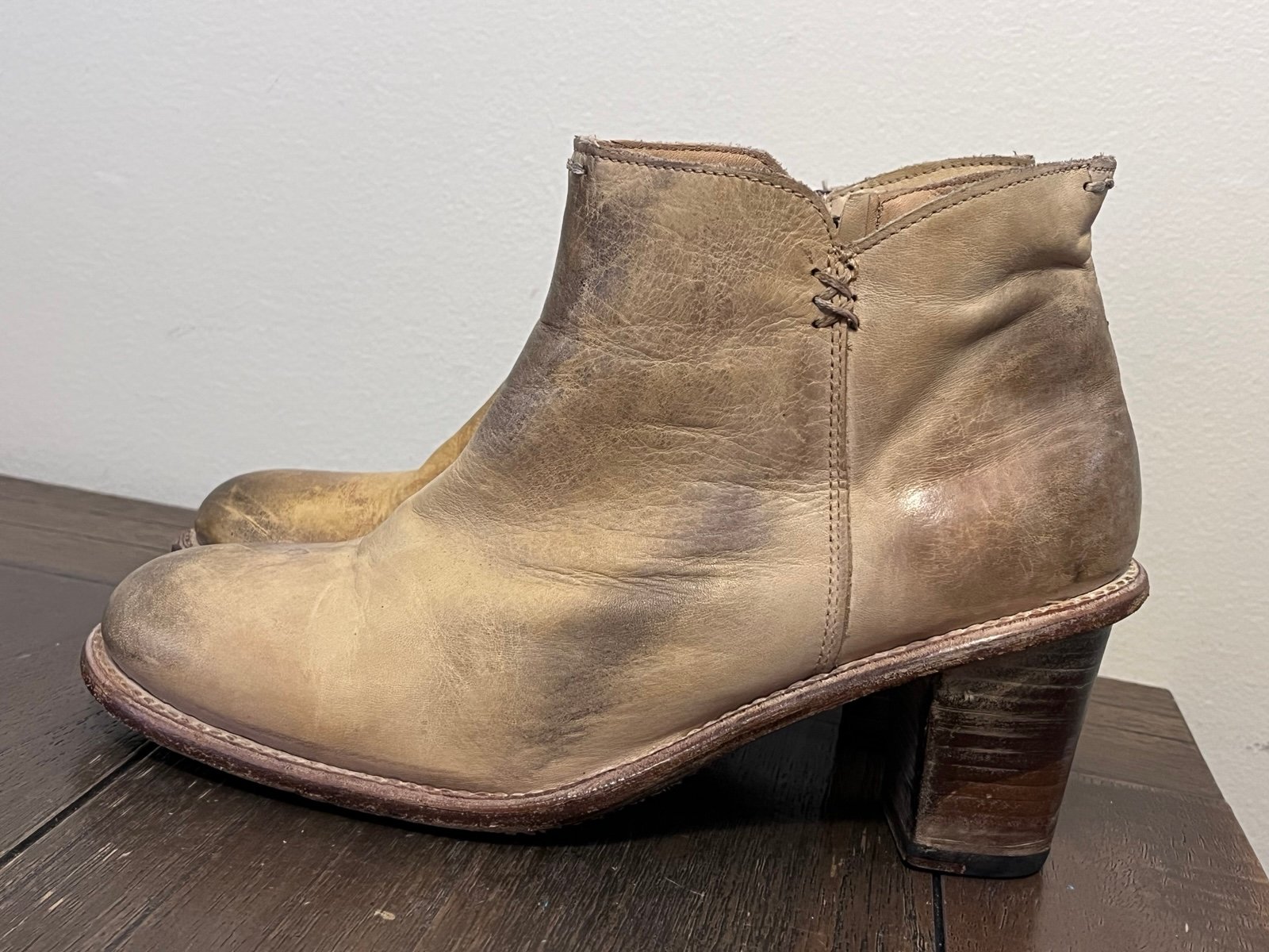 Bed Stu Bench Made Boots Booties Womens size 9