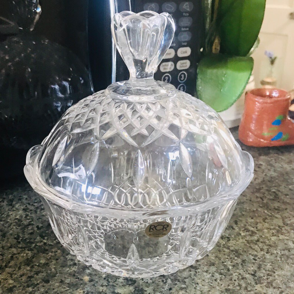 Royal Cristal Rock Bowl Italian Cristal