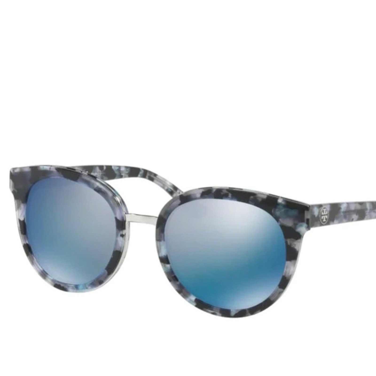 TORY BURCH Black Pearl Tort polarized sunglasses TY7062