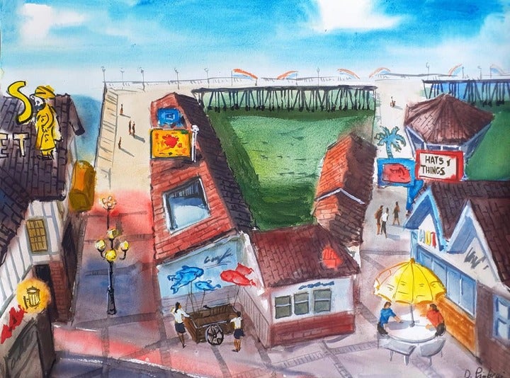 Redondo Beach Pier, California