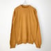 Crewneck Sweater [Size L-LL] Thin Mustard Large Size