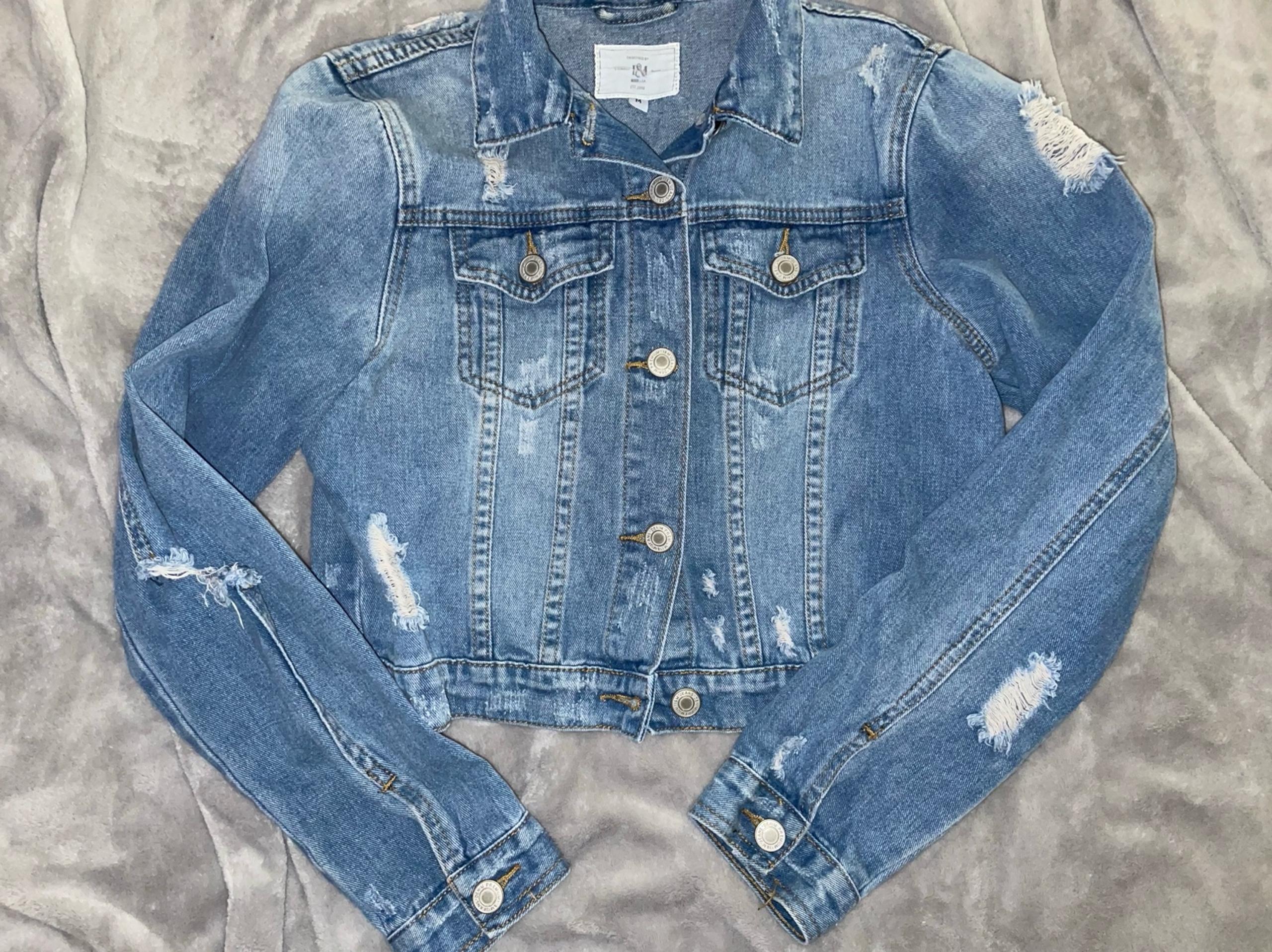 Cropped Jean Jacket