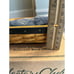 4 Longaberger Blue Woven Braided Leather Handles Renewal Baskets Liner Protector