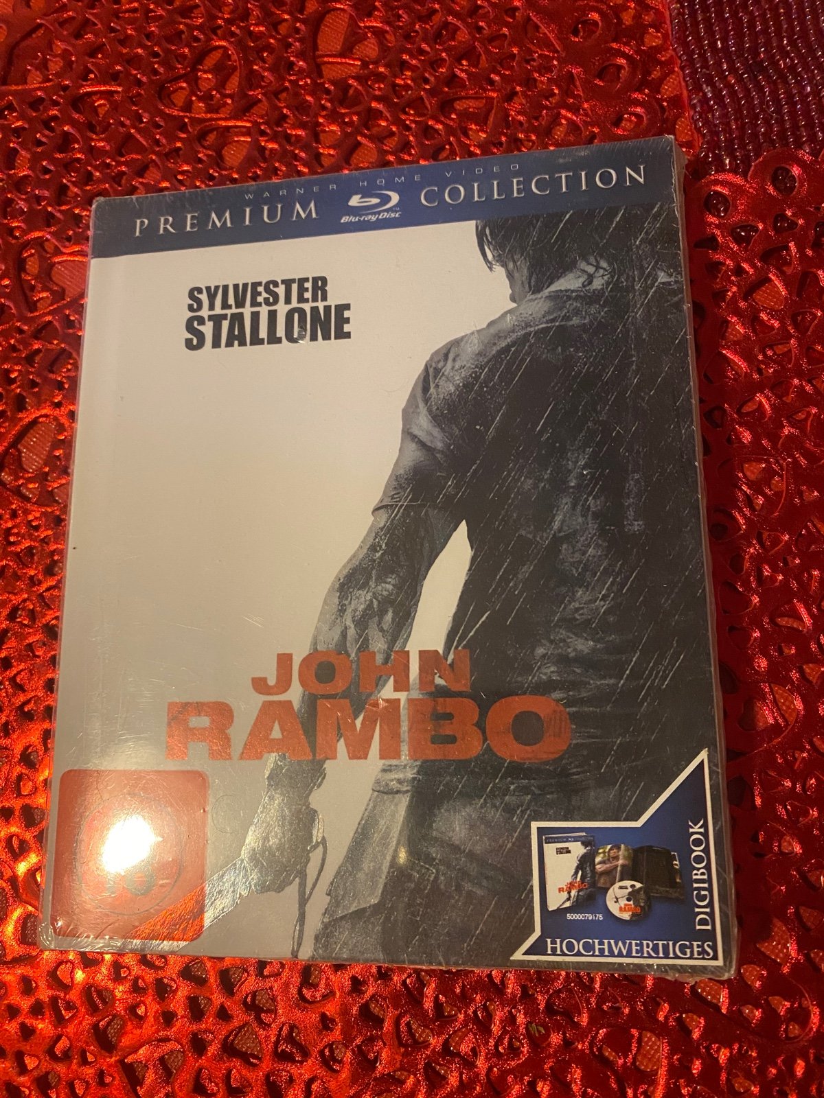 John Rambo 4 (2009) blu ray digibook & slipcover NEW Germany import