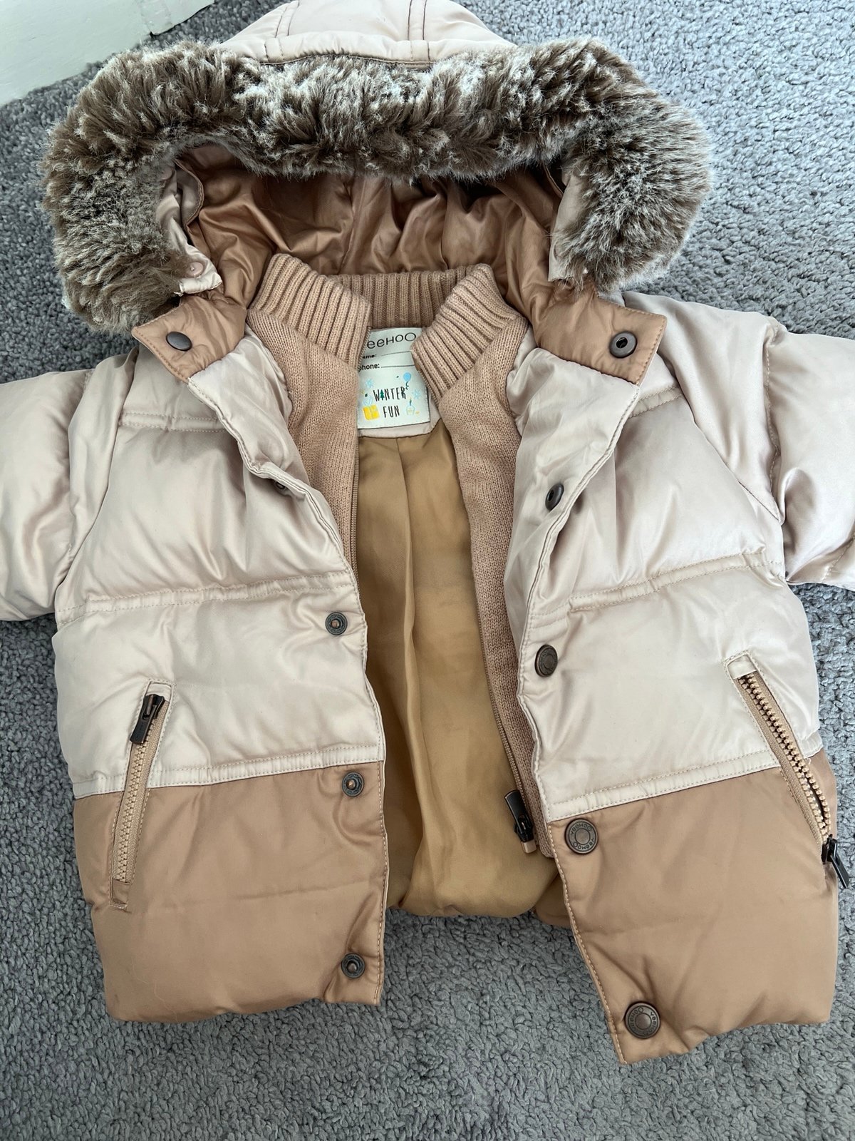 Yeehoo baby coat