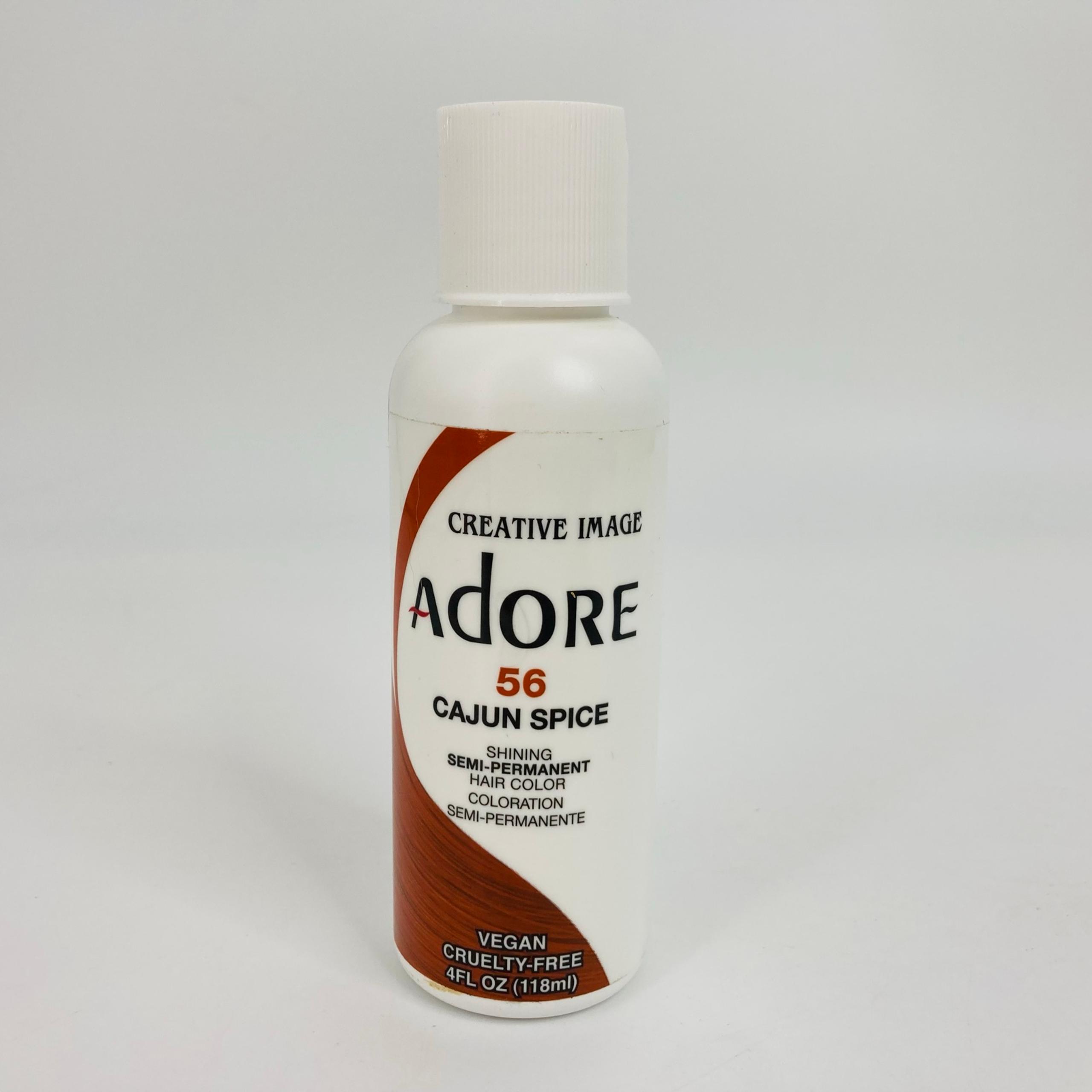 Adore Cajun Spice #56 Semi Permanent Hair Dye Color 4 fl oz Vegan Cruelty Free