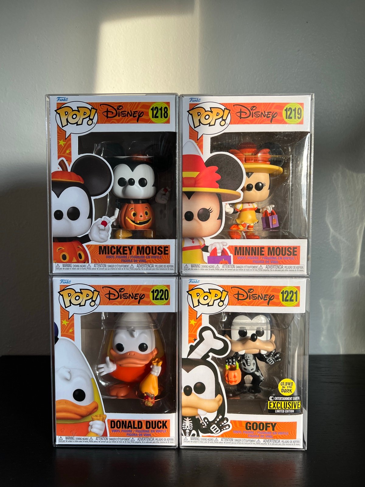 Disney Mickey Halloween Funko Pop set