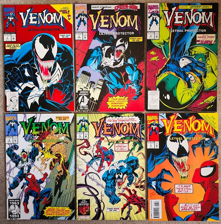 Venom: Lethal Protector #1-6 - NM-