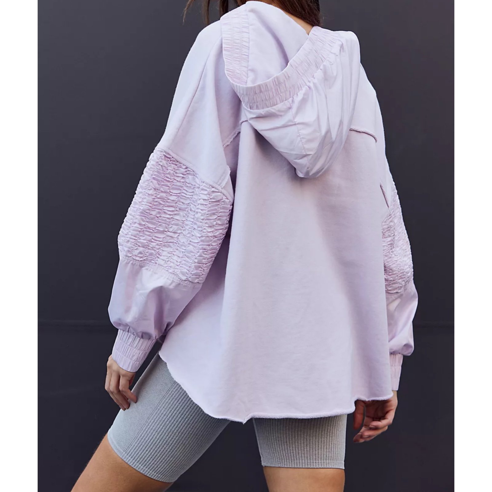 Free People Spin Pullover Lilac S NWT