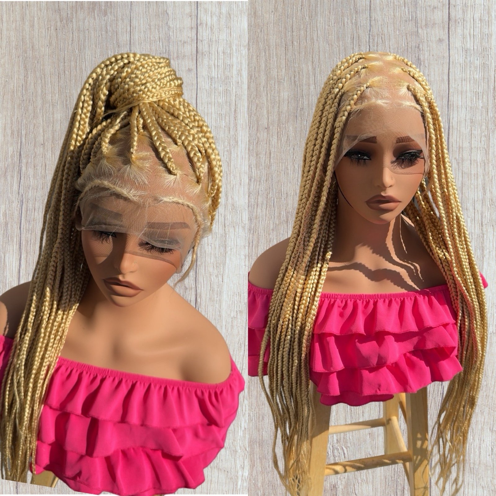 fulfill lace knotless braids wig