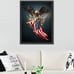 5D Full Rhinestone Diamond Painting Kit, For Adults DIY Flag And Eagle Gem-cjr