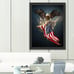 5D Full Rhinestone Diamond Painting Kit, For Adults DIY Flag And Eagle Gem-cjr